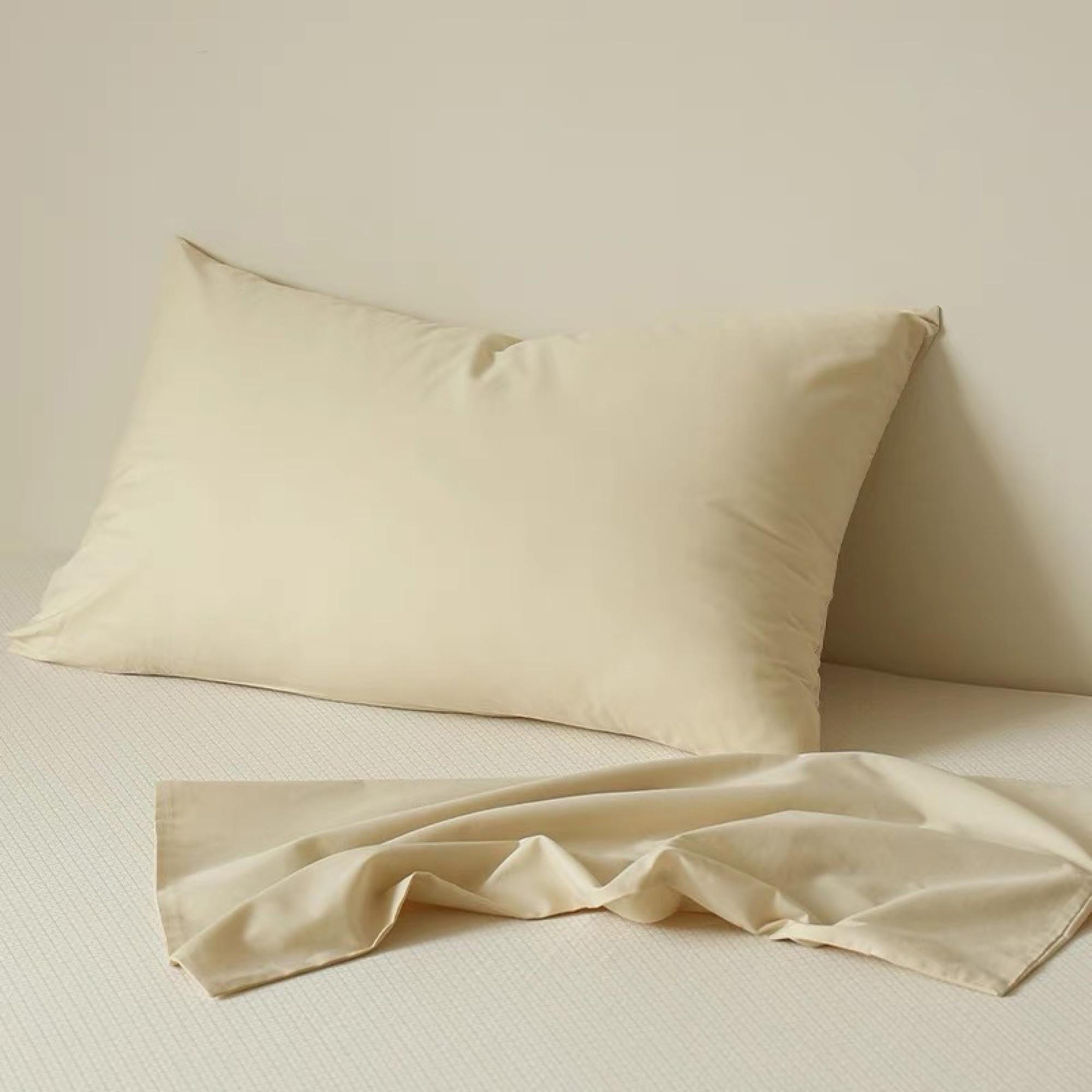 Essentials Cotton Pillowcase (A Pair)