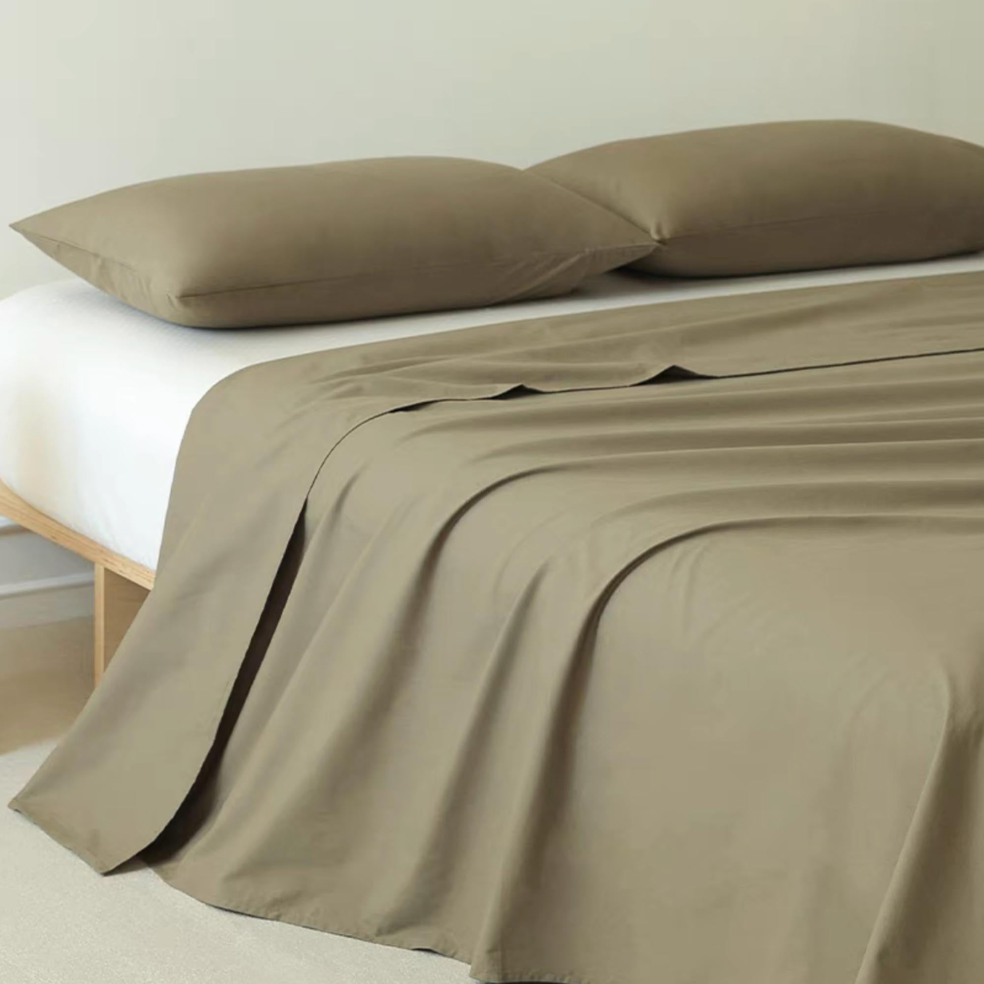 Essentials Cotton Flat Sheet