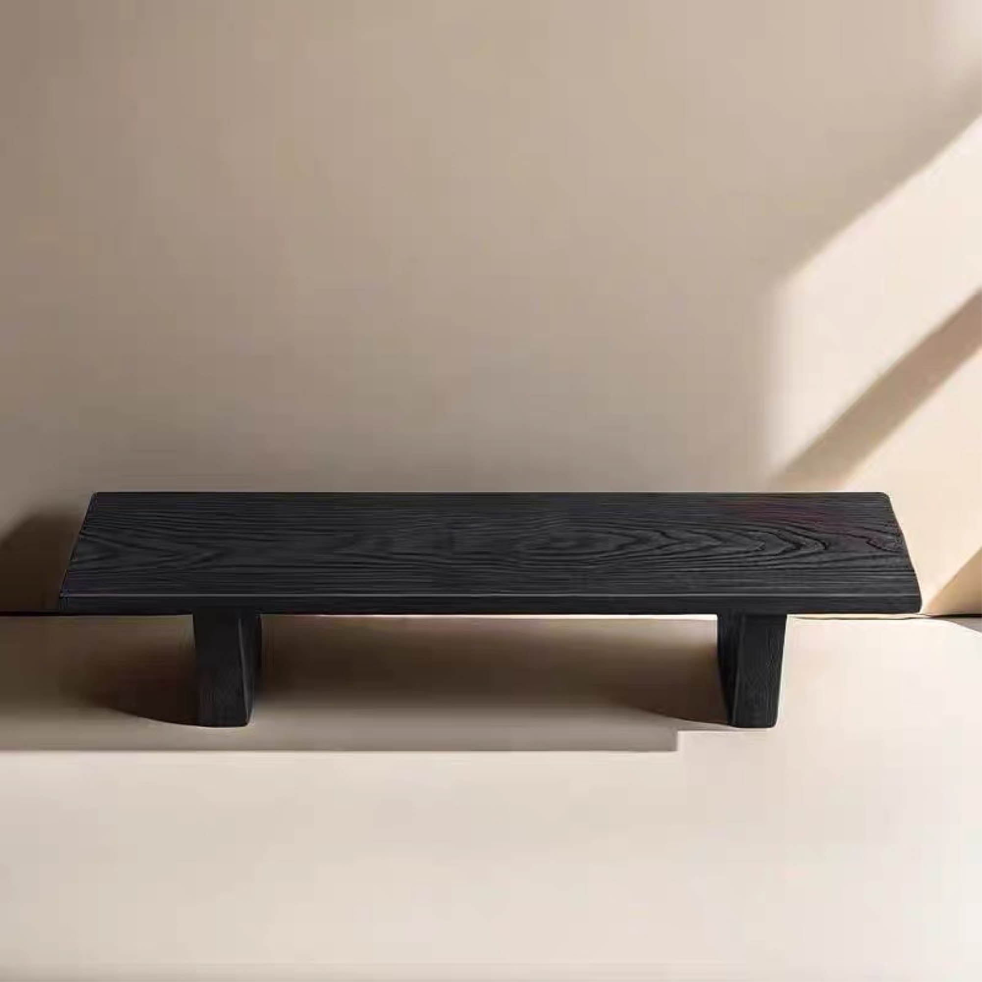 HEWN Wooden Bench