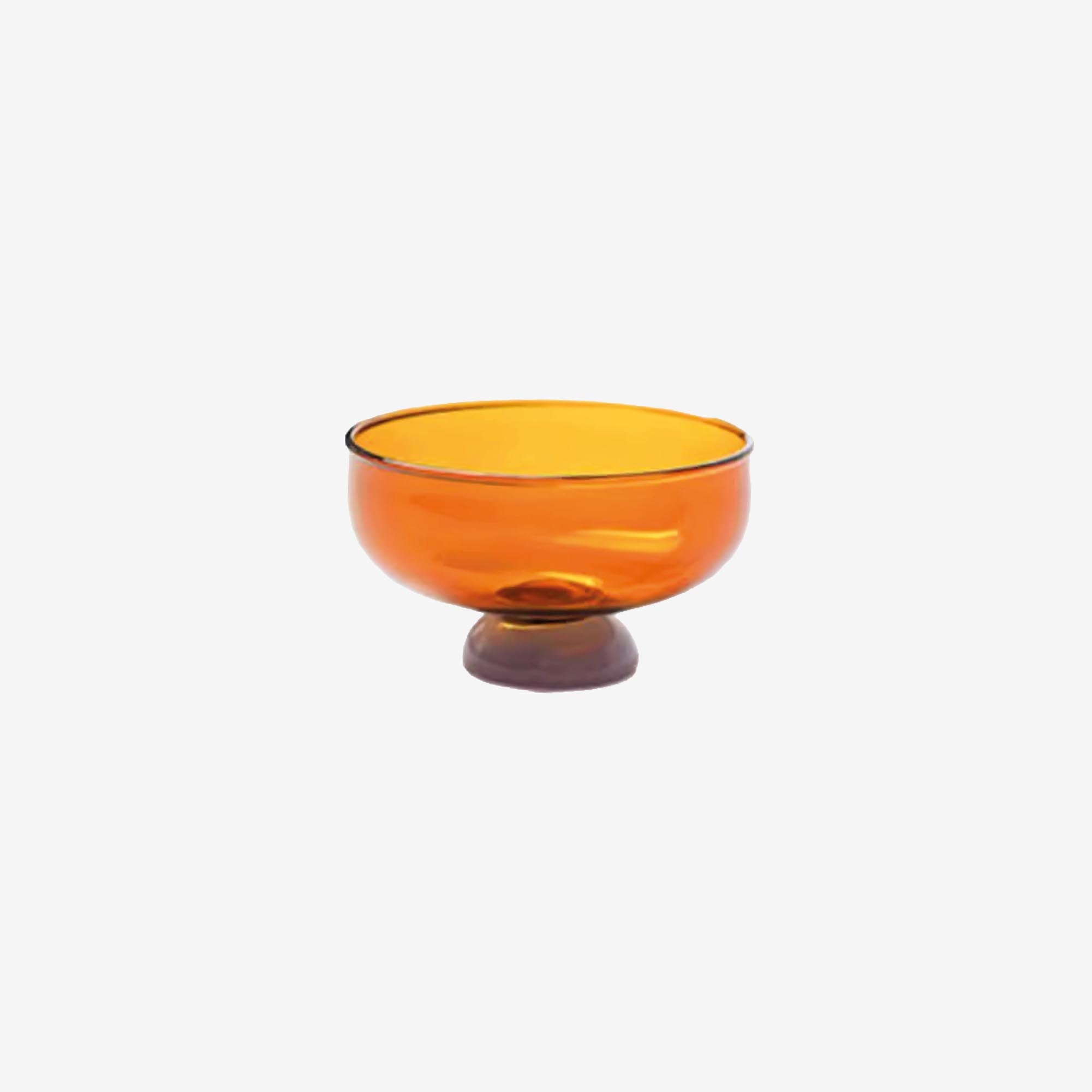 Color Glass Bowl