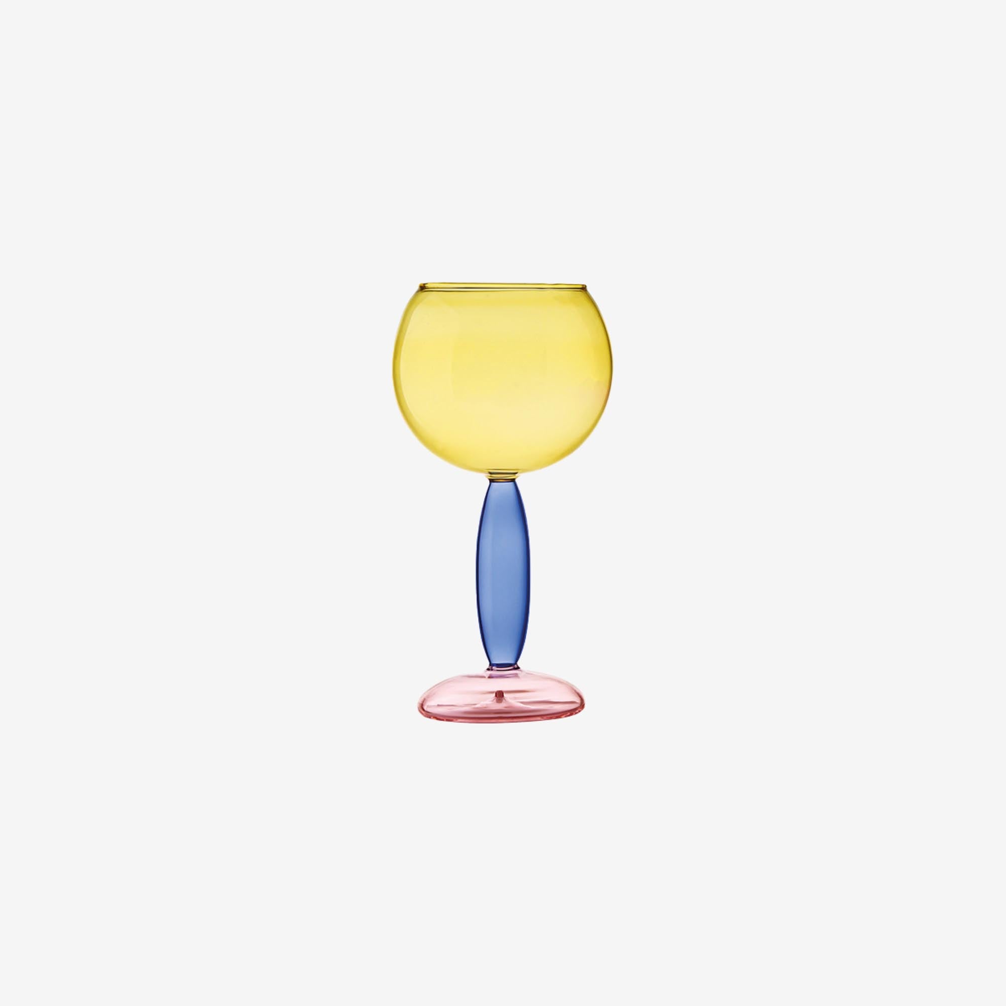 Round Wine Glass
