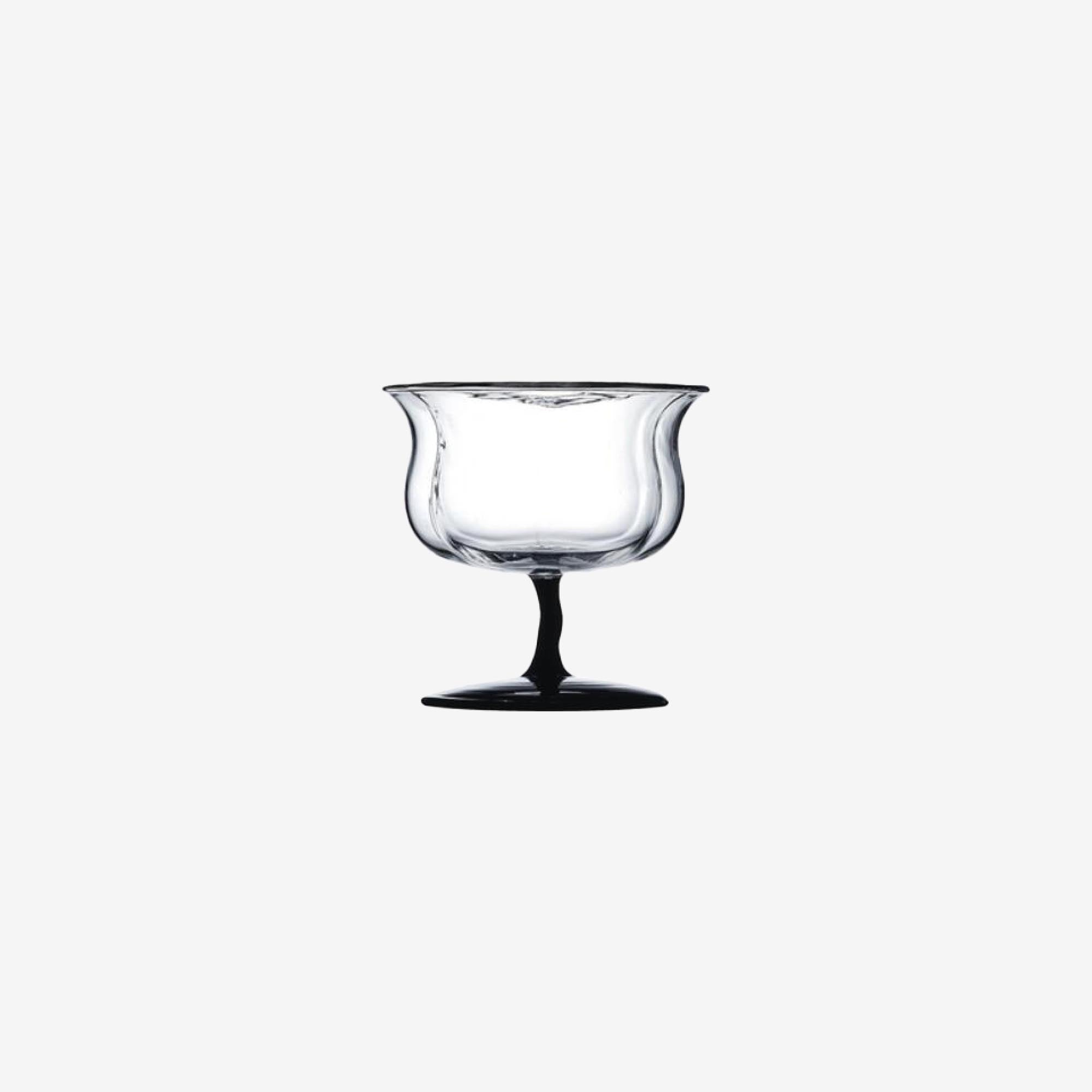 Curved Glass Cup