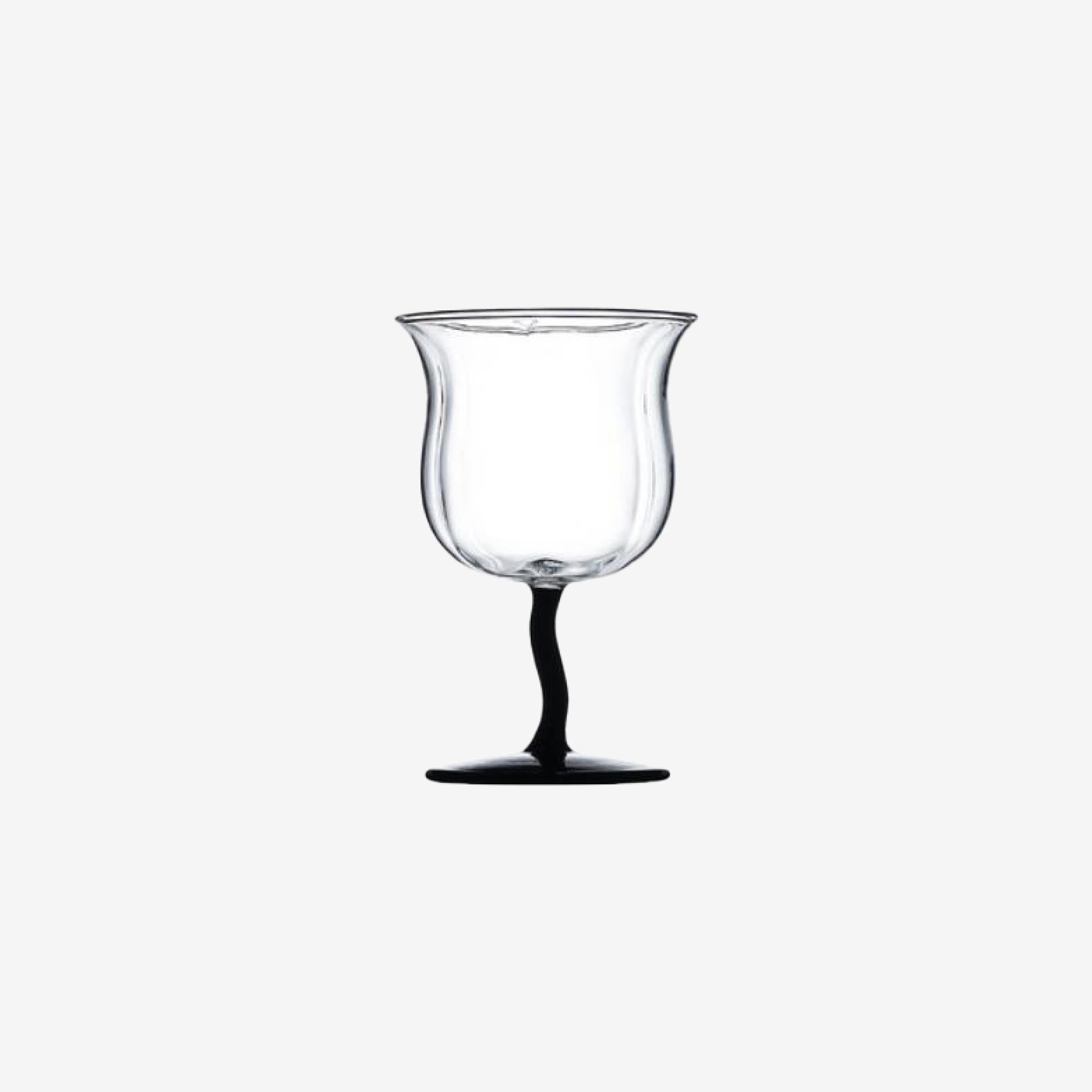 Curved Glass Cup