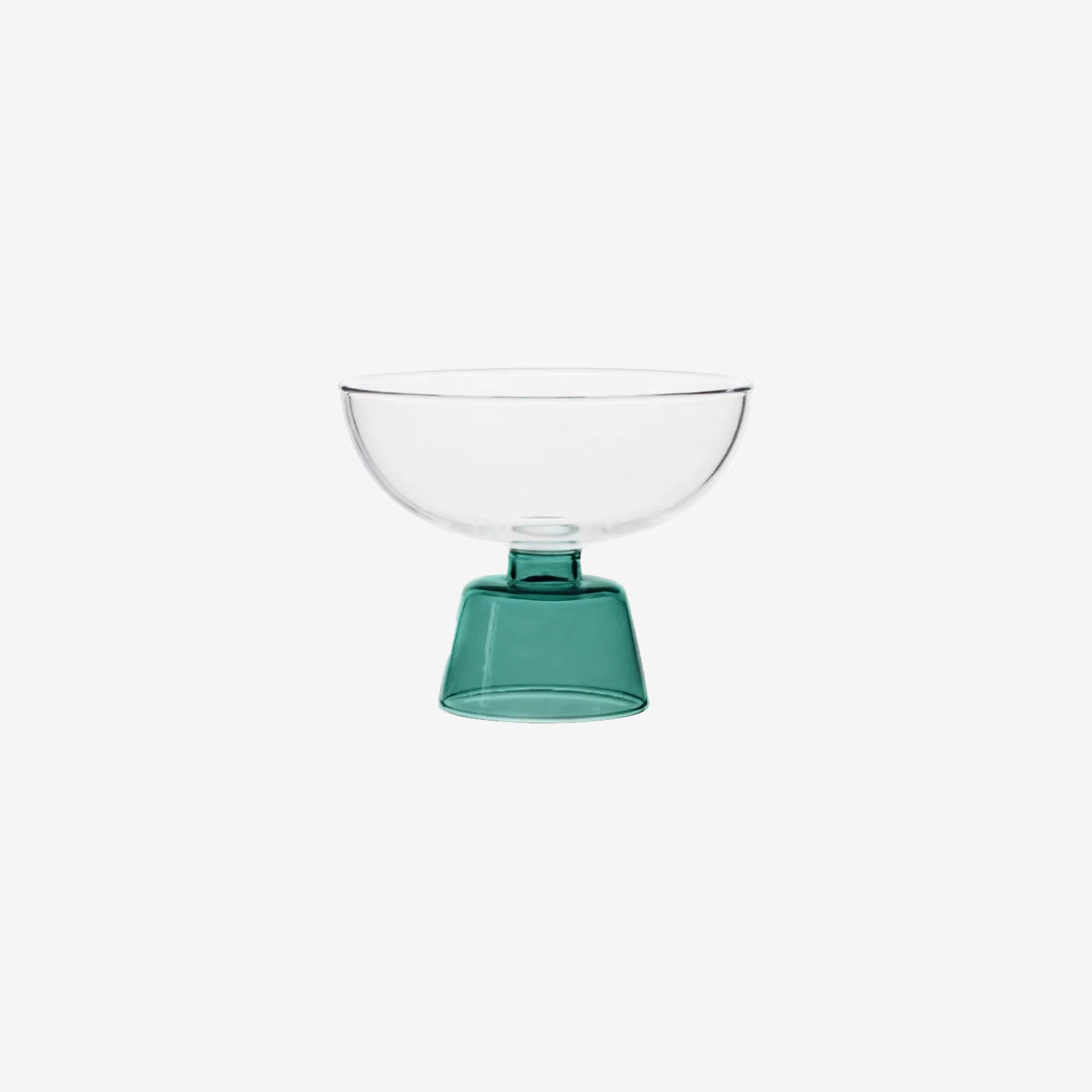 Tall Glass Bowl