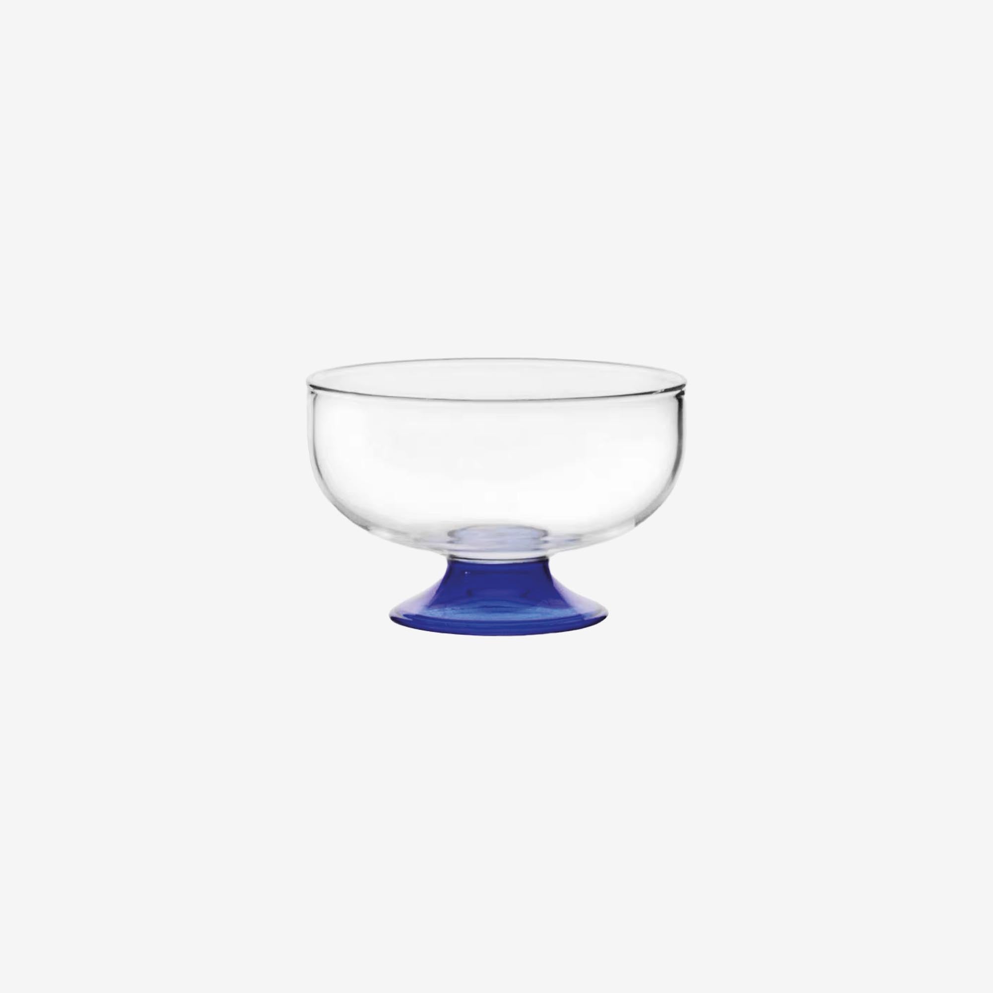 Short Glass Bowl