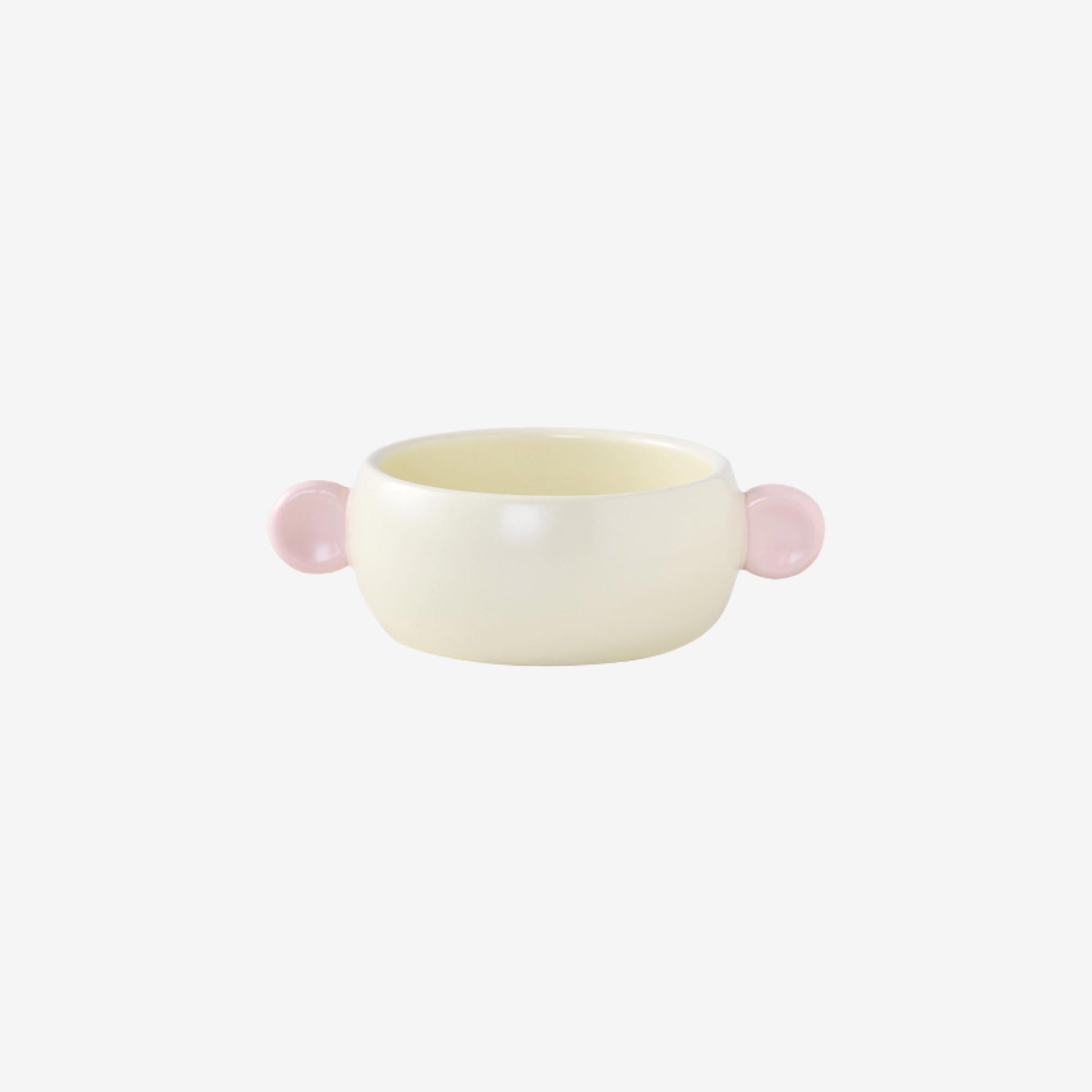 Candy Color Double Ear Bowl