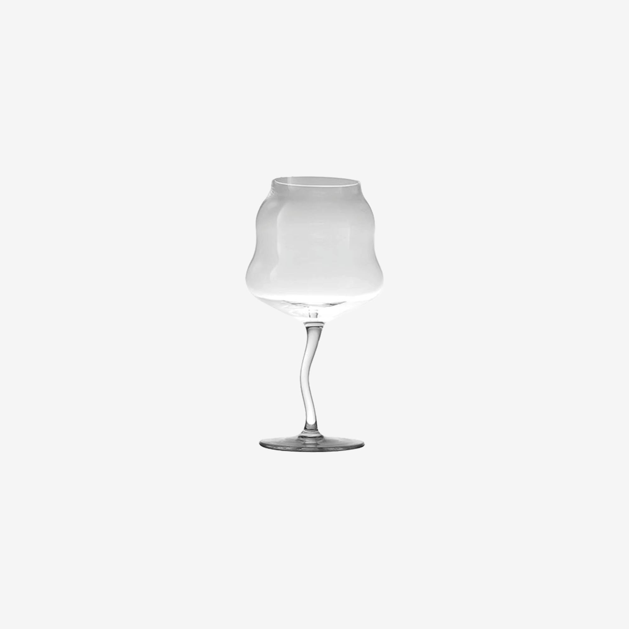 Squiggle Wine Glass