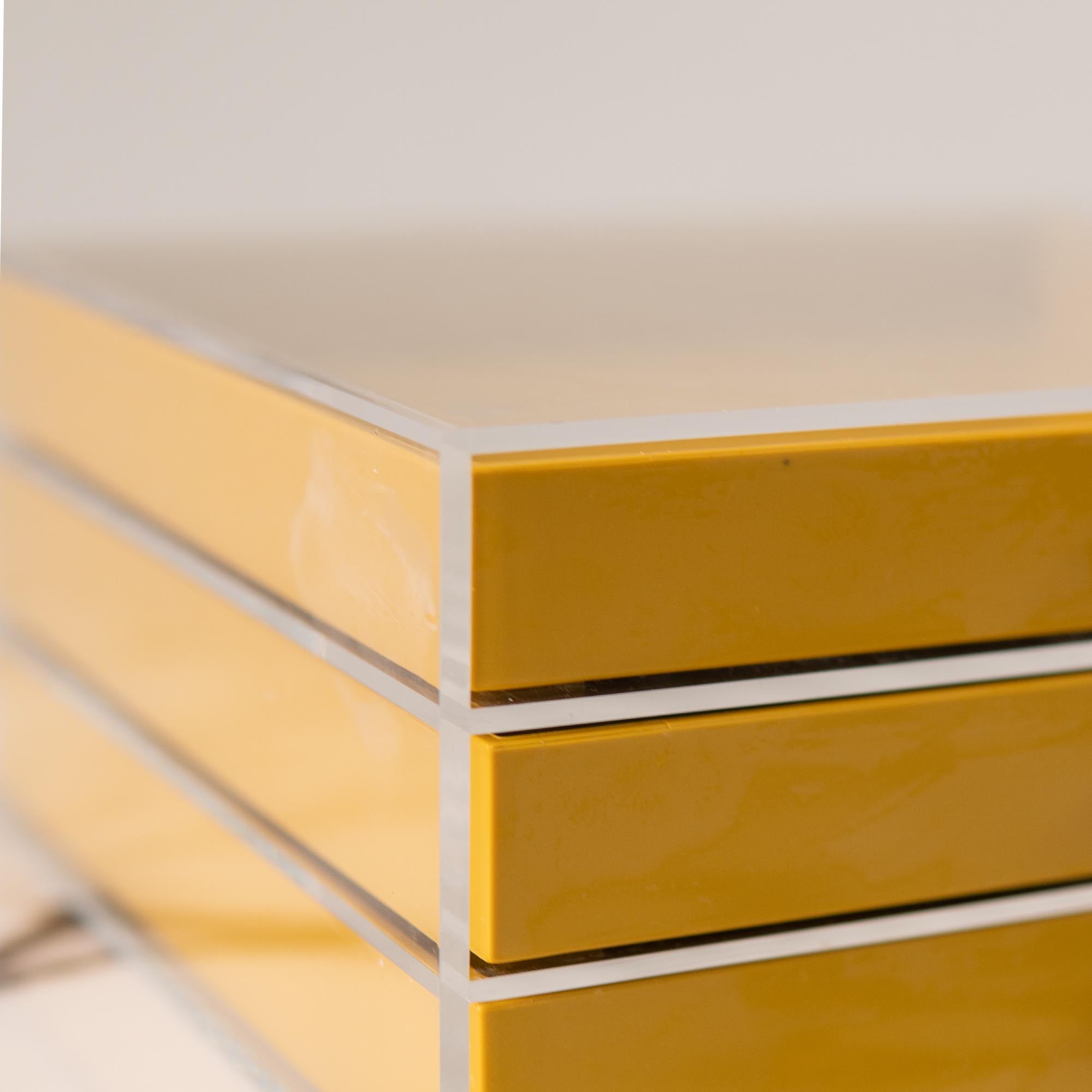 Mustard Layered Jewellery Box