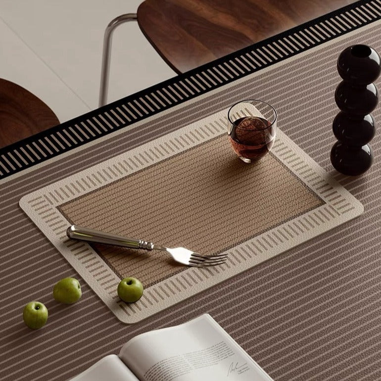 Striped Frame Placemat