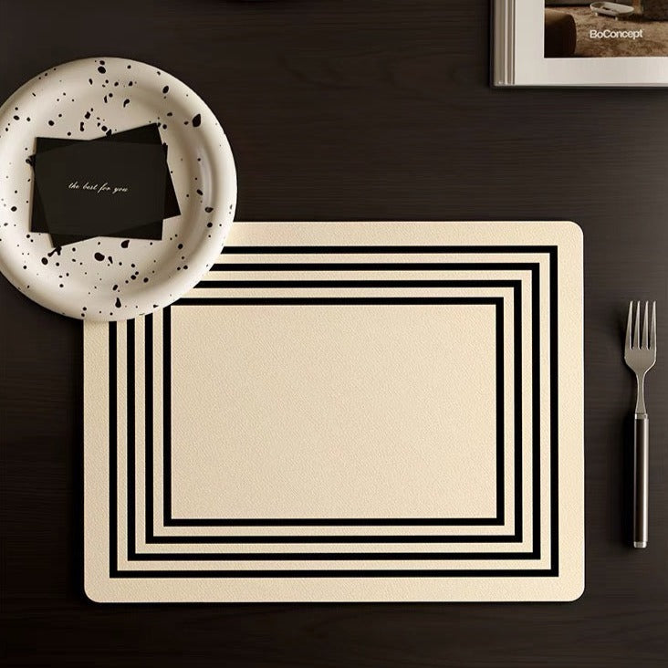 Striped Frame Placemat