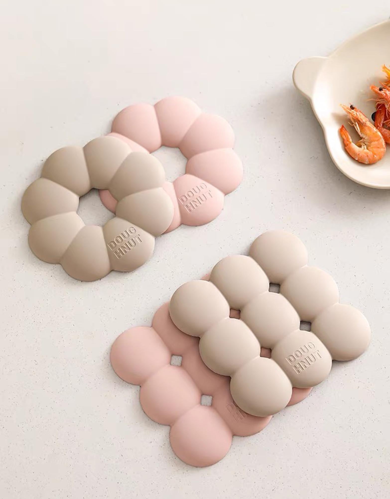 Doughnut Silicone Round Trivet