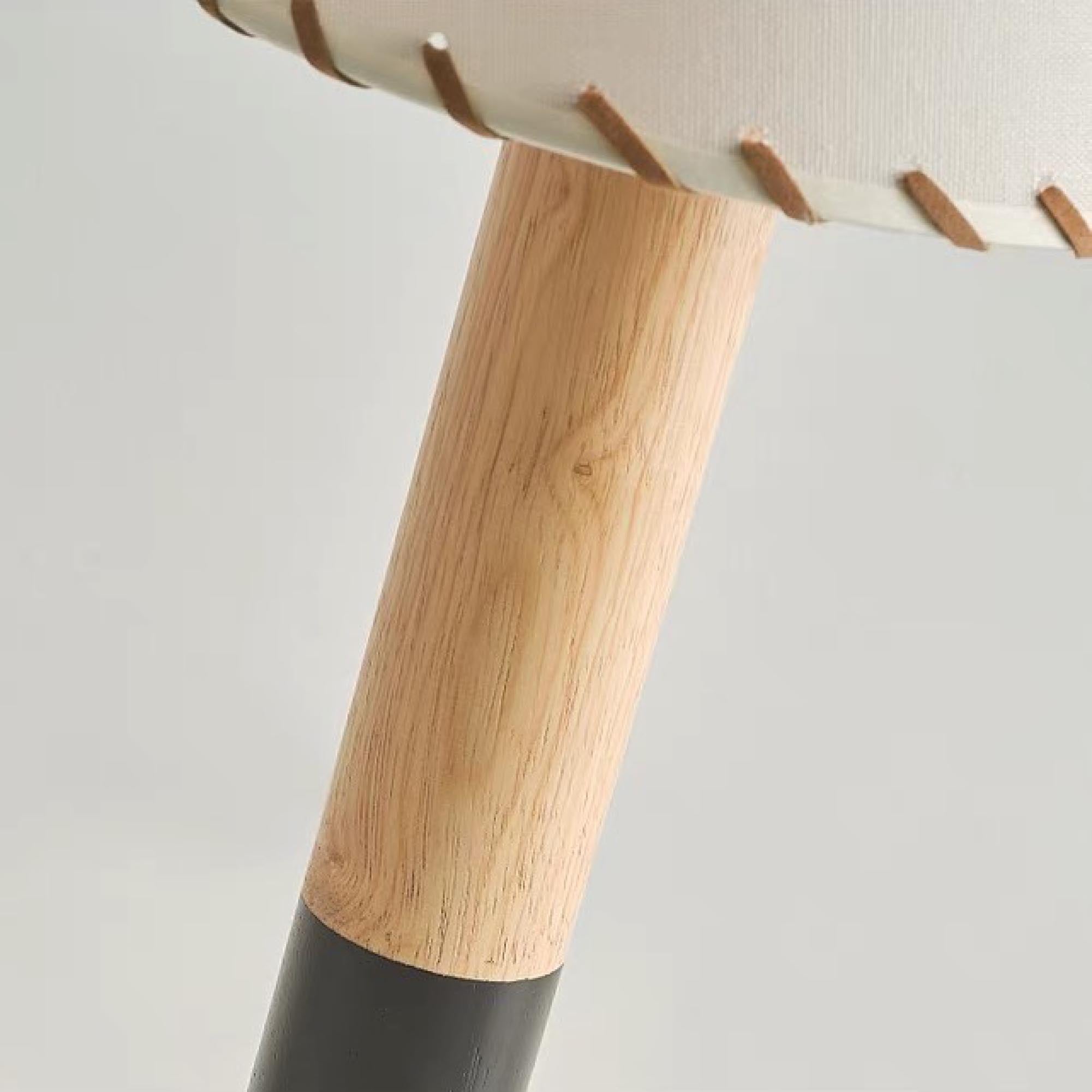 Stitch Table Lamp with Metal Base