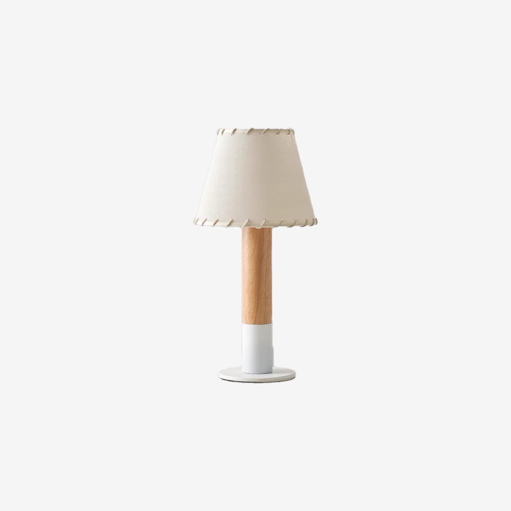 Stitch Table Lamp with Metal Base