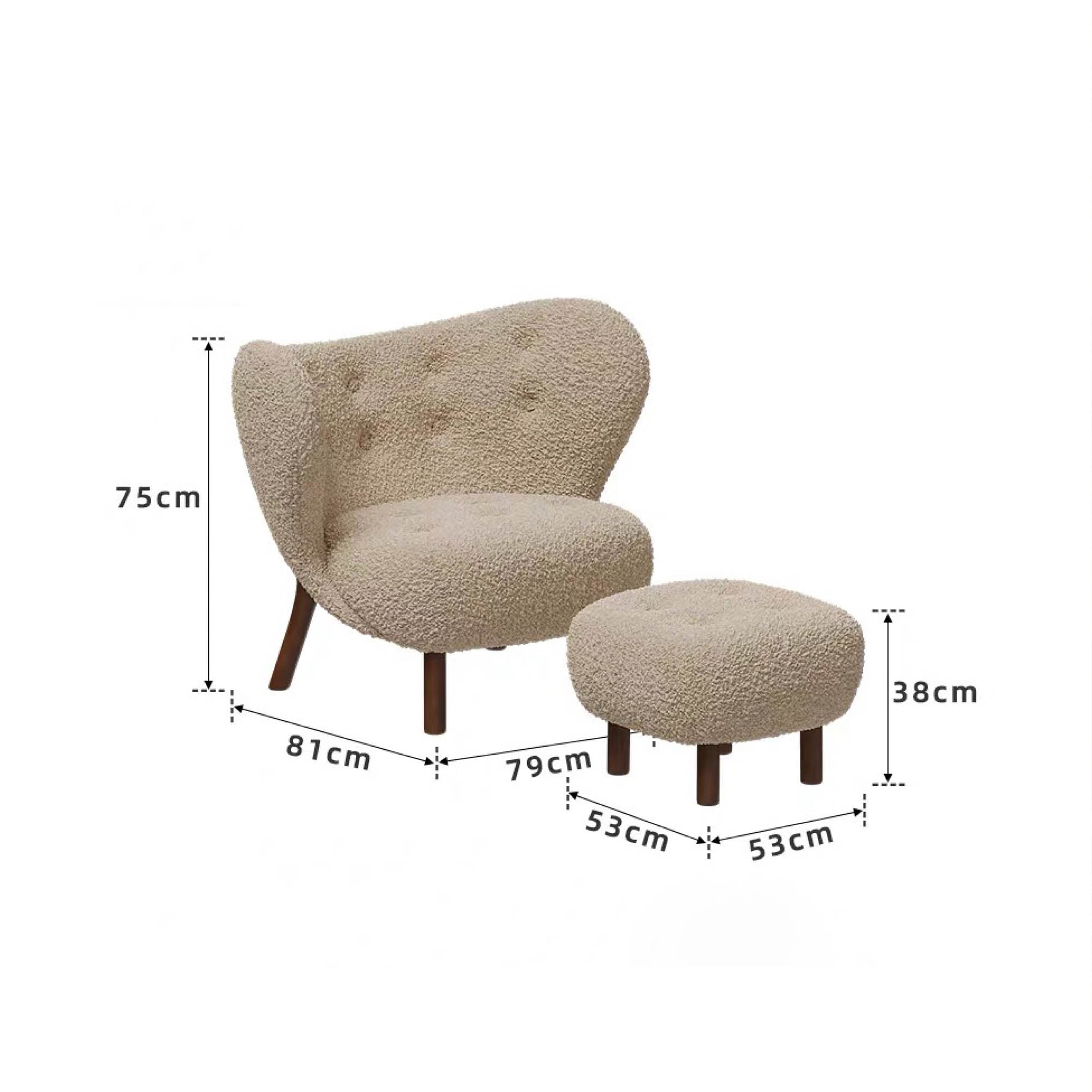 VELA Lounge Chair and Ottoman