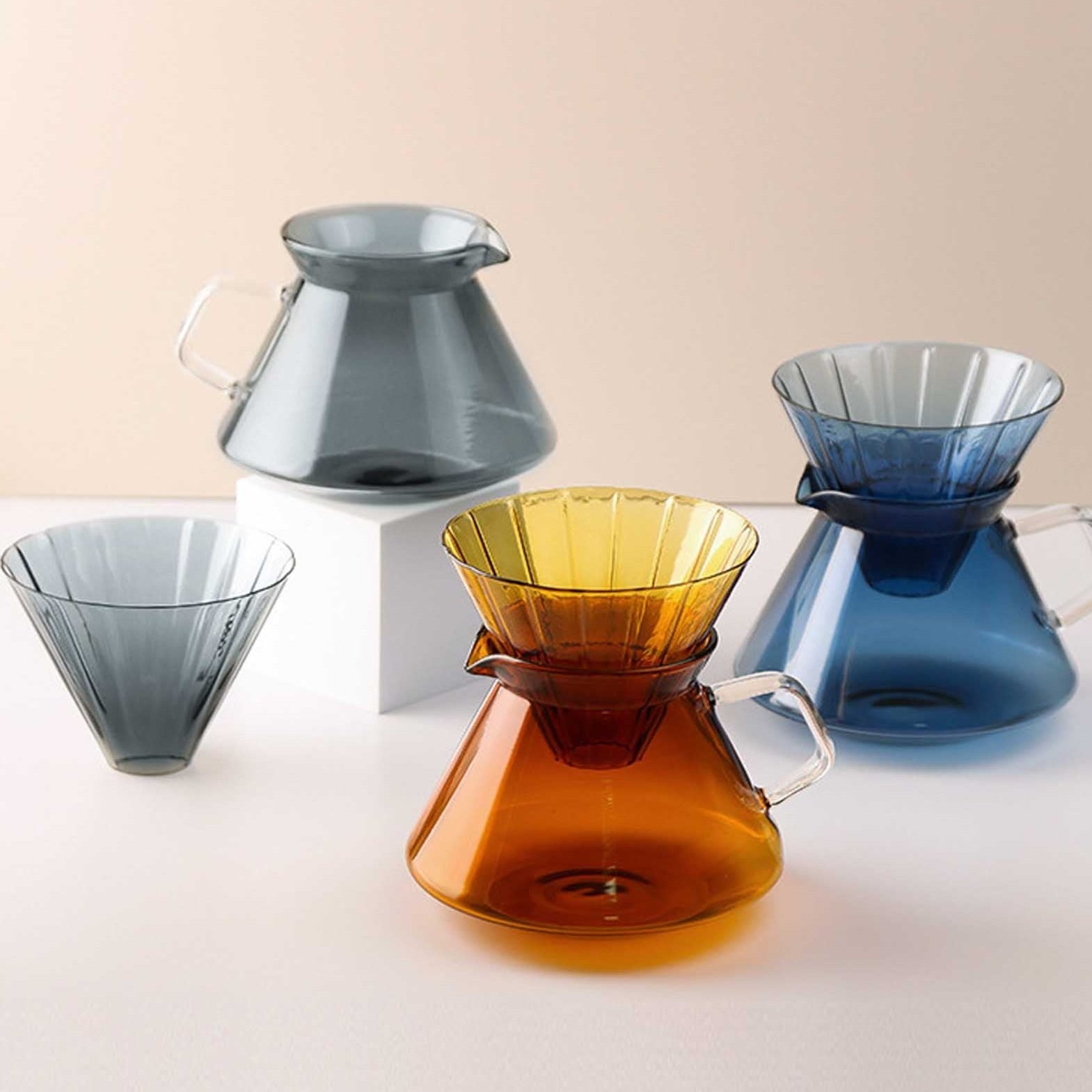 V60 Pour Over Glass Set