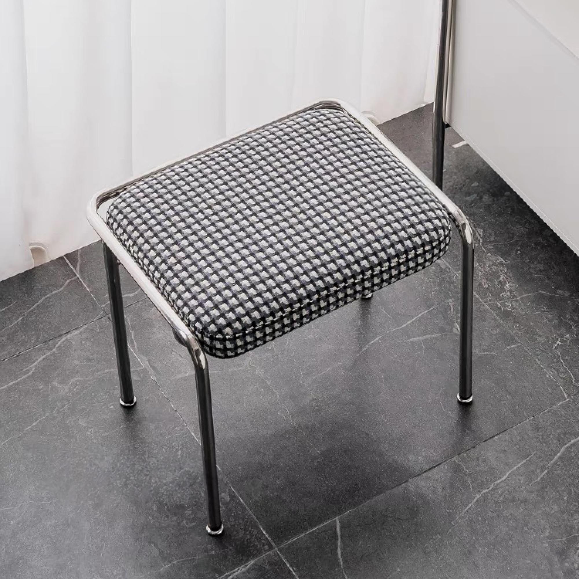 CRESC Fabric Stool