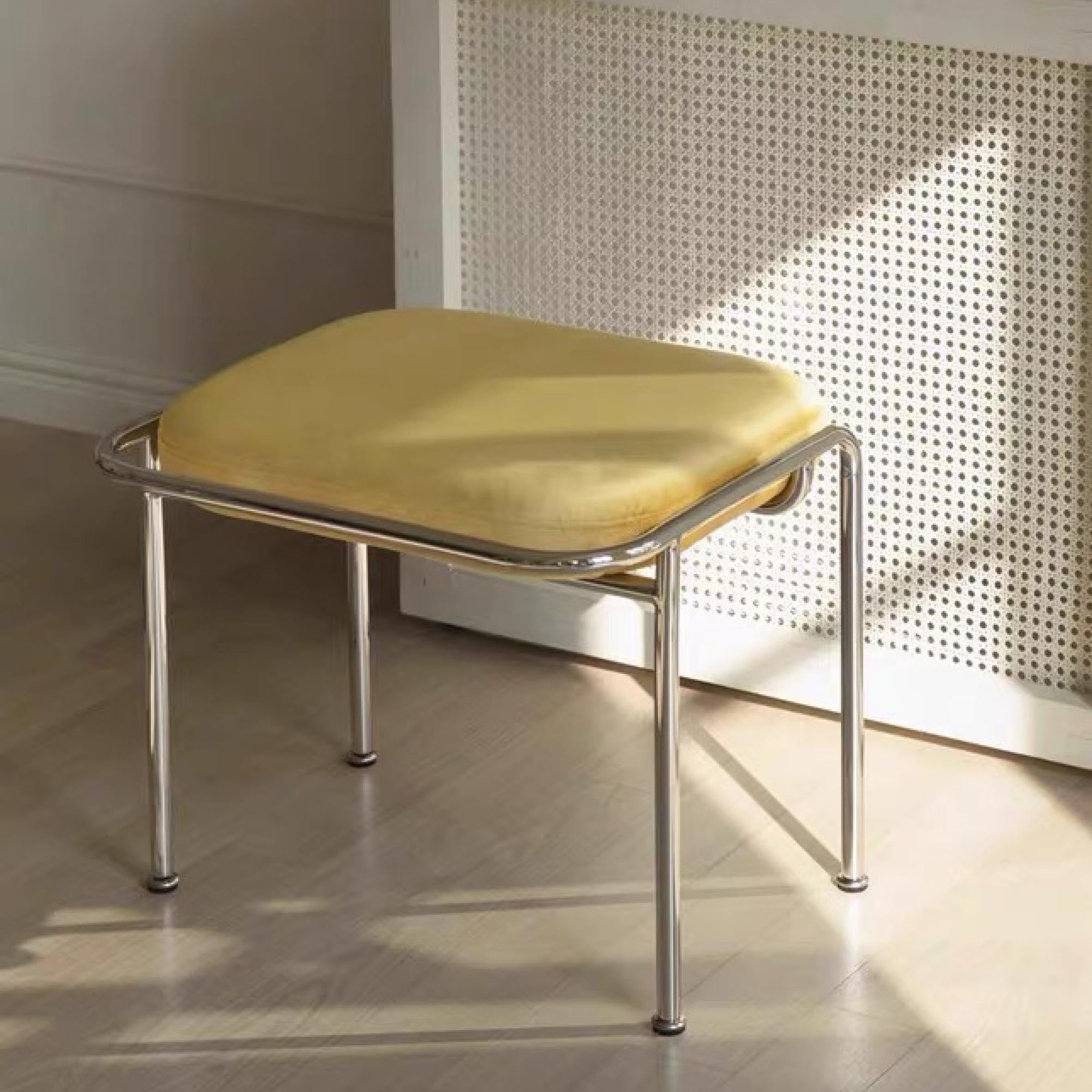 CRESC Fabric Stool