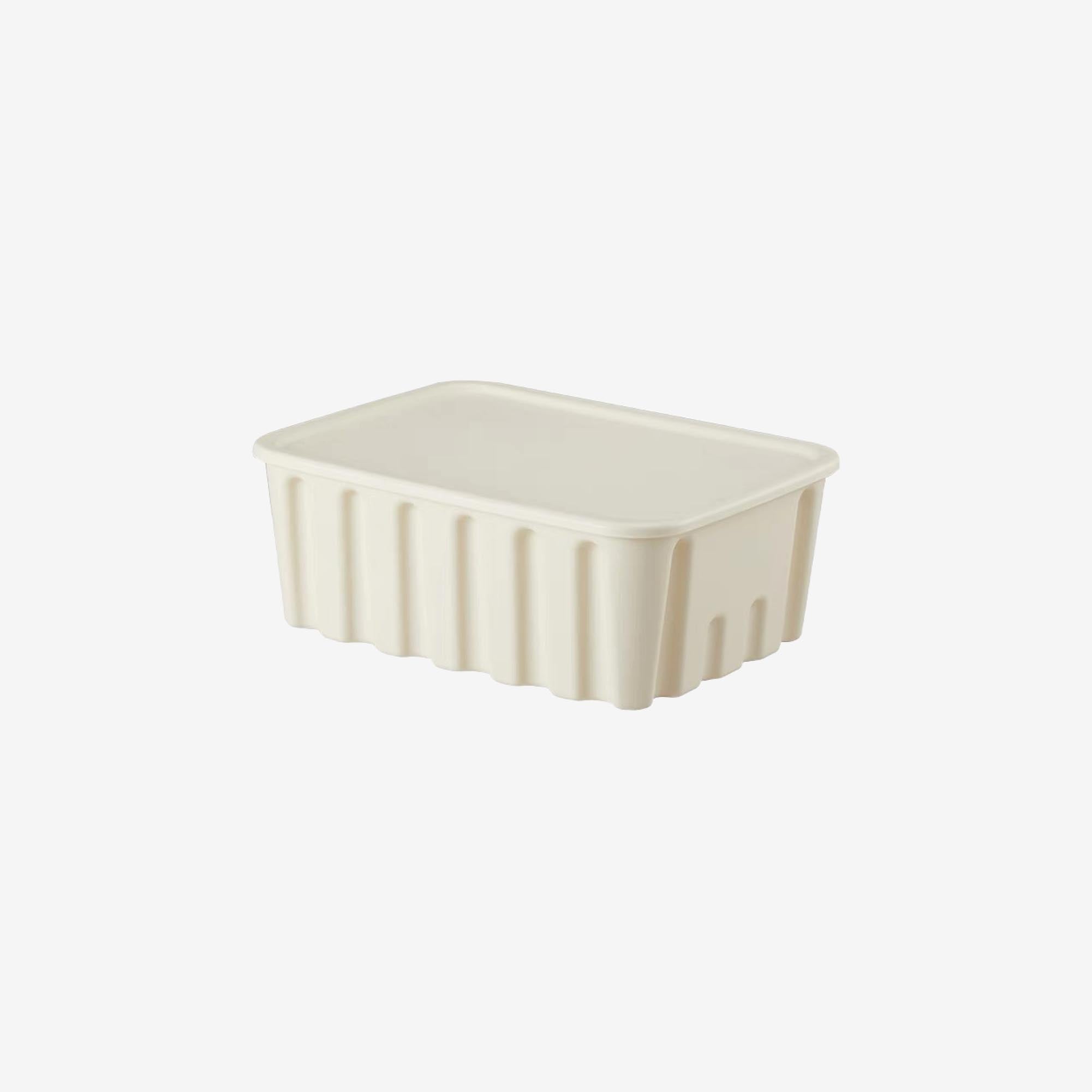 Ribbed Stackable Storage Box