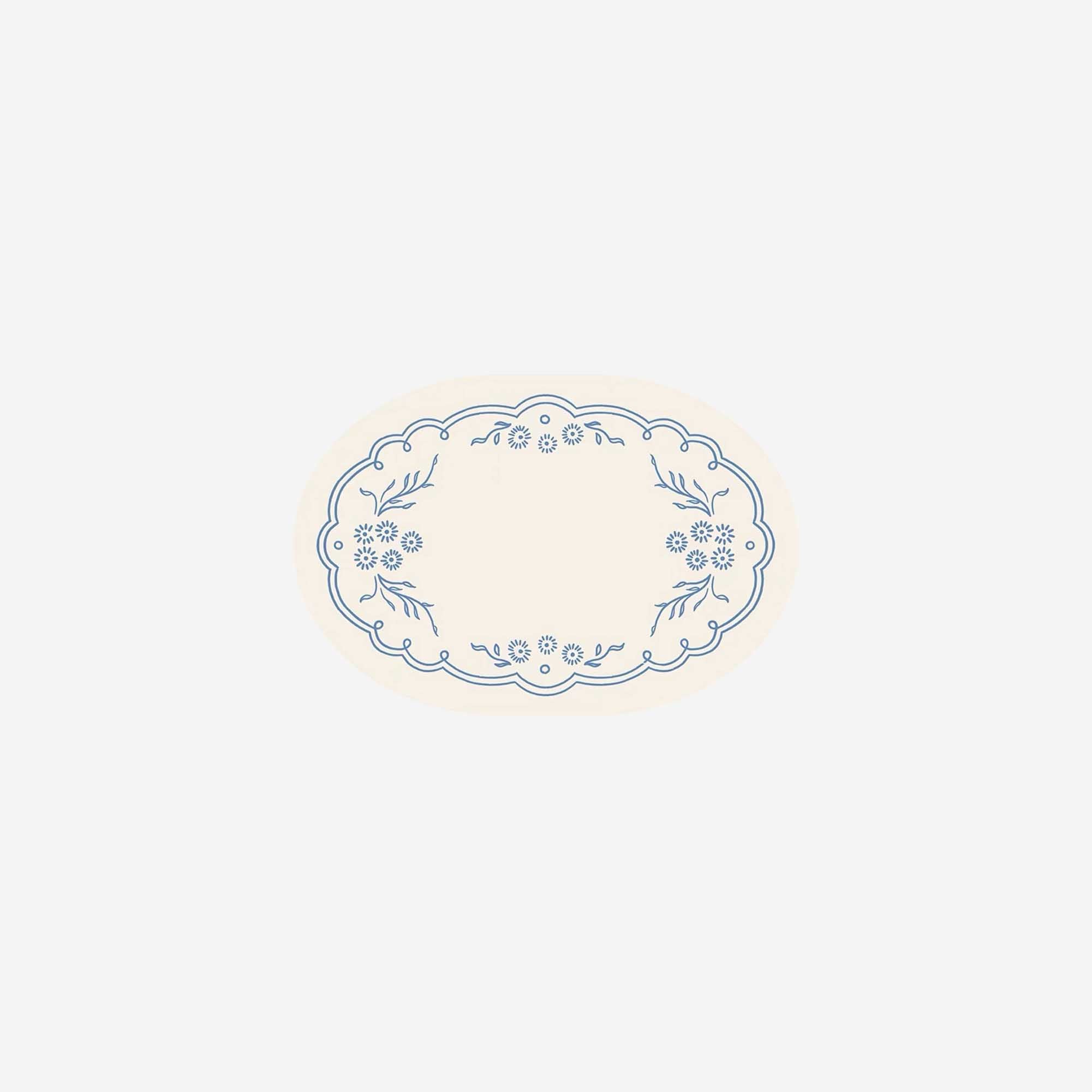 French Country Baby Blue Placemat