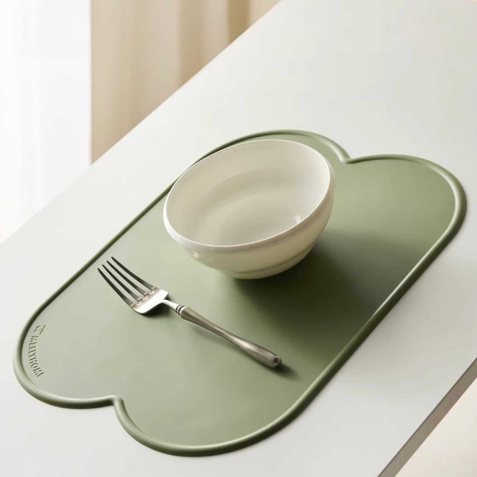 Arched Silicone Placemat Large